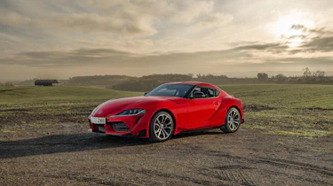 Toyota Supra 2.0 review - static front quarter
