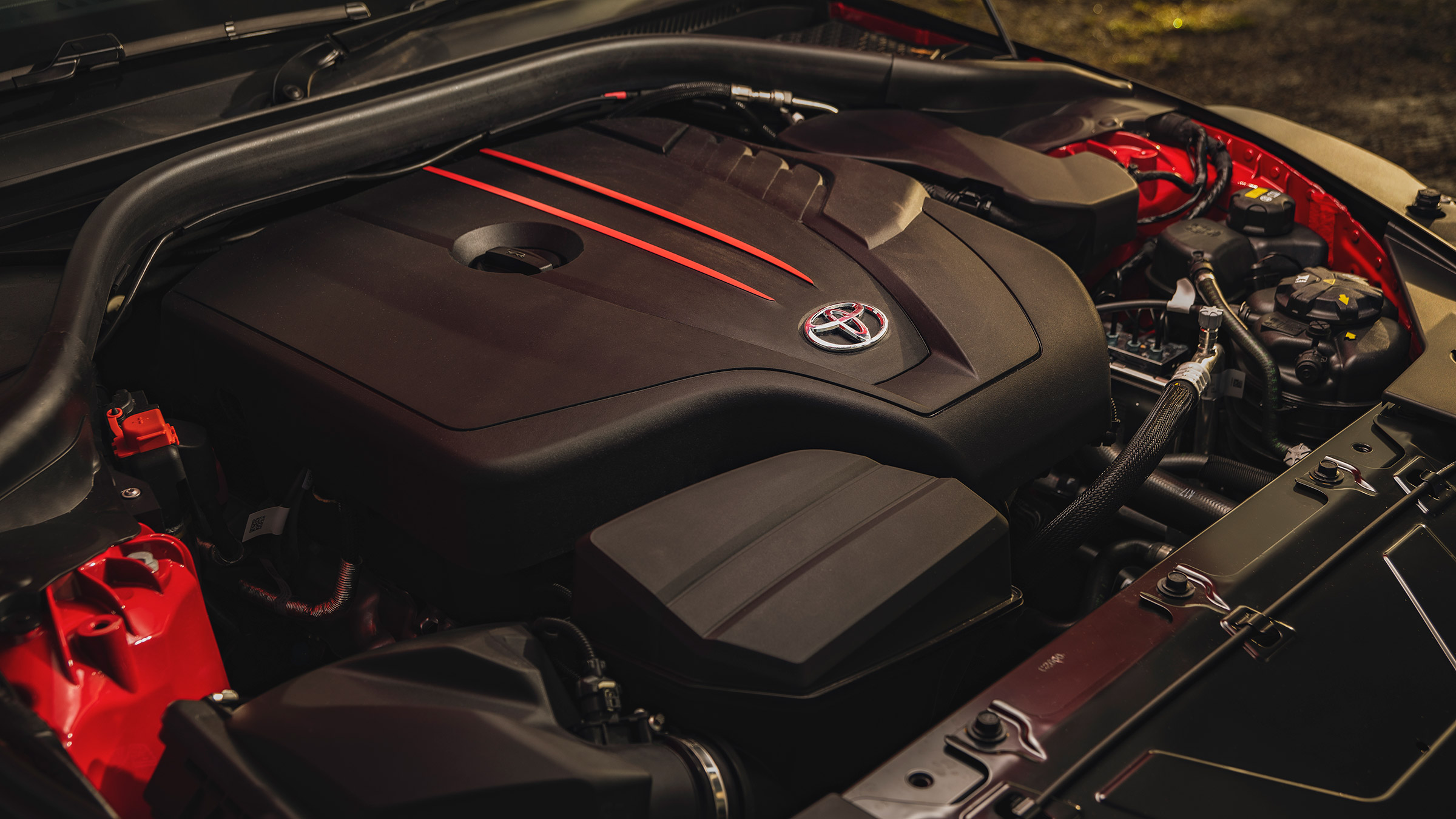 Toyota Supra 2.0 review - engine bay