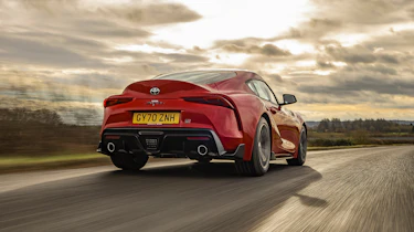 Toyota Supra 2.0 review - rear tracking