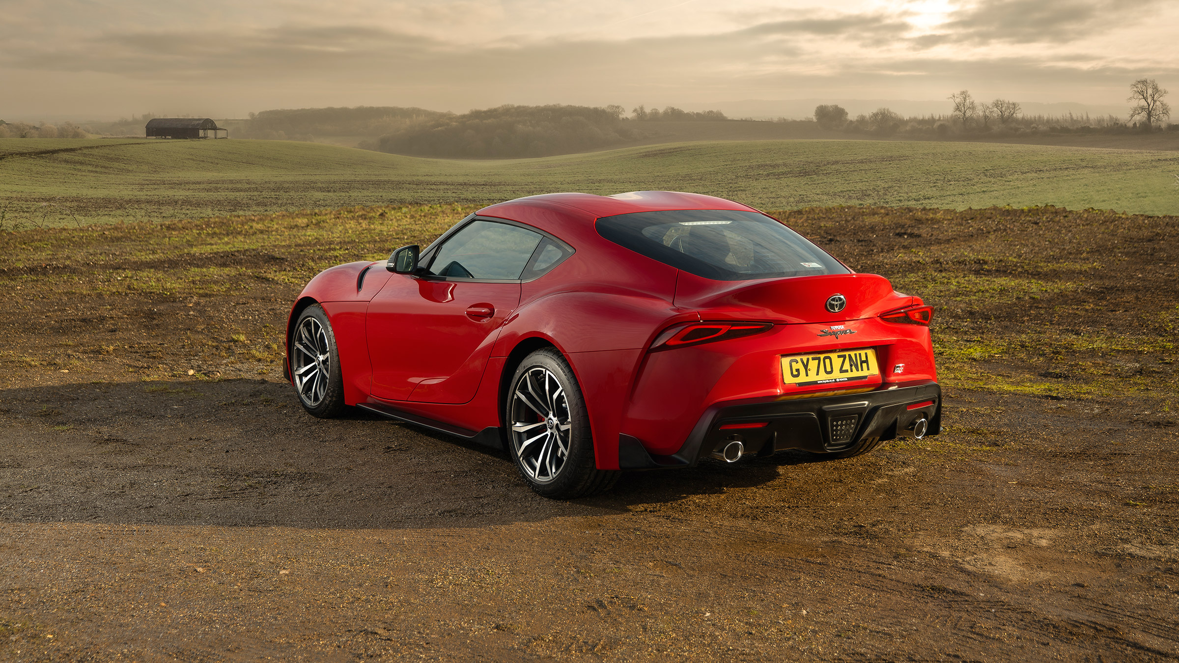 Toyota Supra 2.0 review - rear quarter static