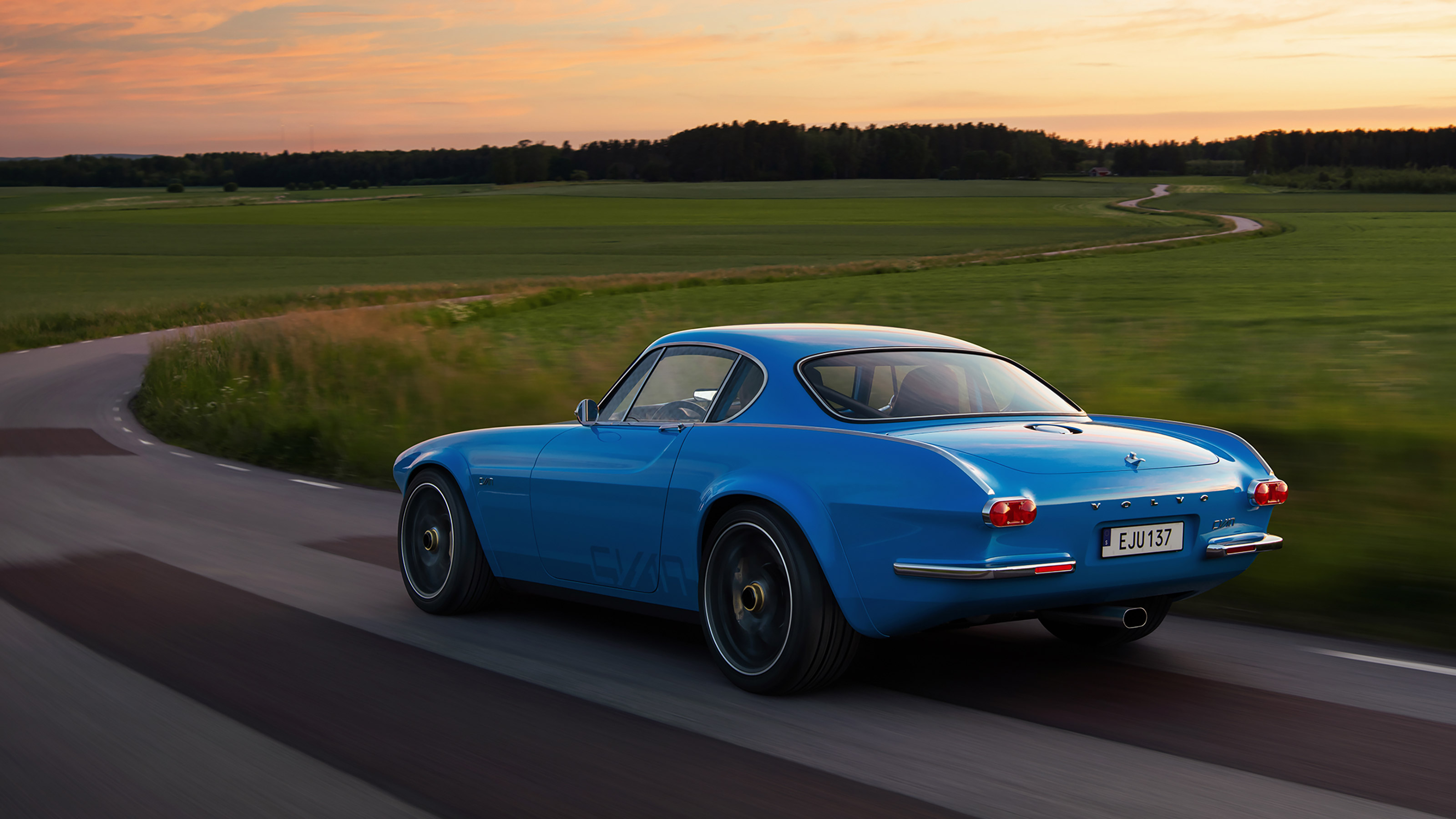 Volvo P1800 Cyan