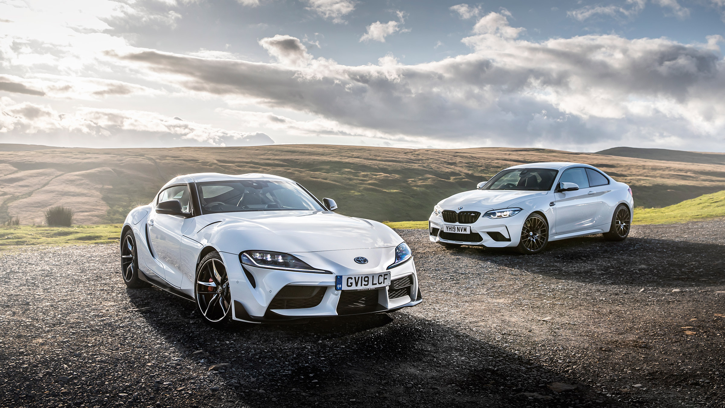 BMW M2 Competition vs Toyota GR Supra - static