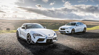 BMW M2 Competition vs Toyota GR Supra - static