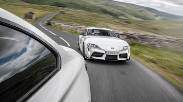 BMW M2 Competition vs Toyota GR Supra - driving