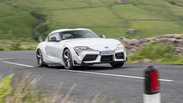BMW M2 Competition vs Toyota GR Supra - supra corner 1