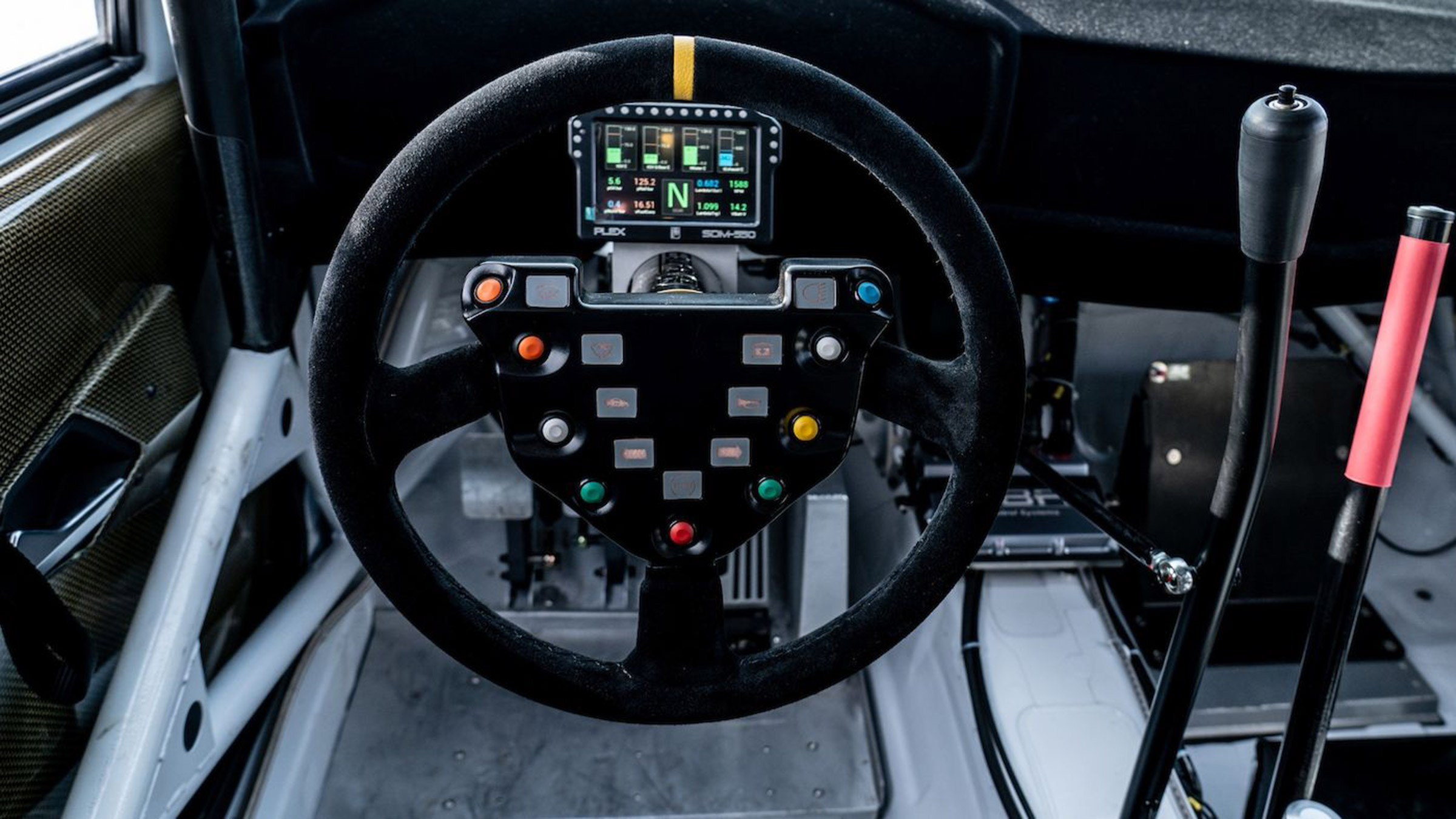 Audi A1 Quattro WRC2 rally car - interior