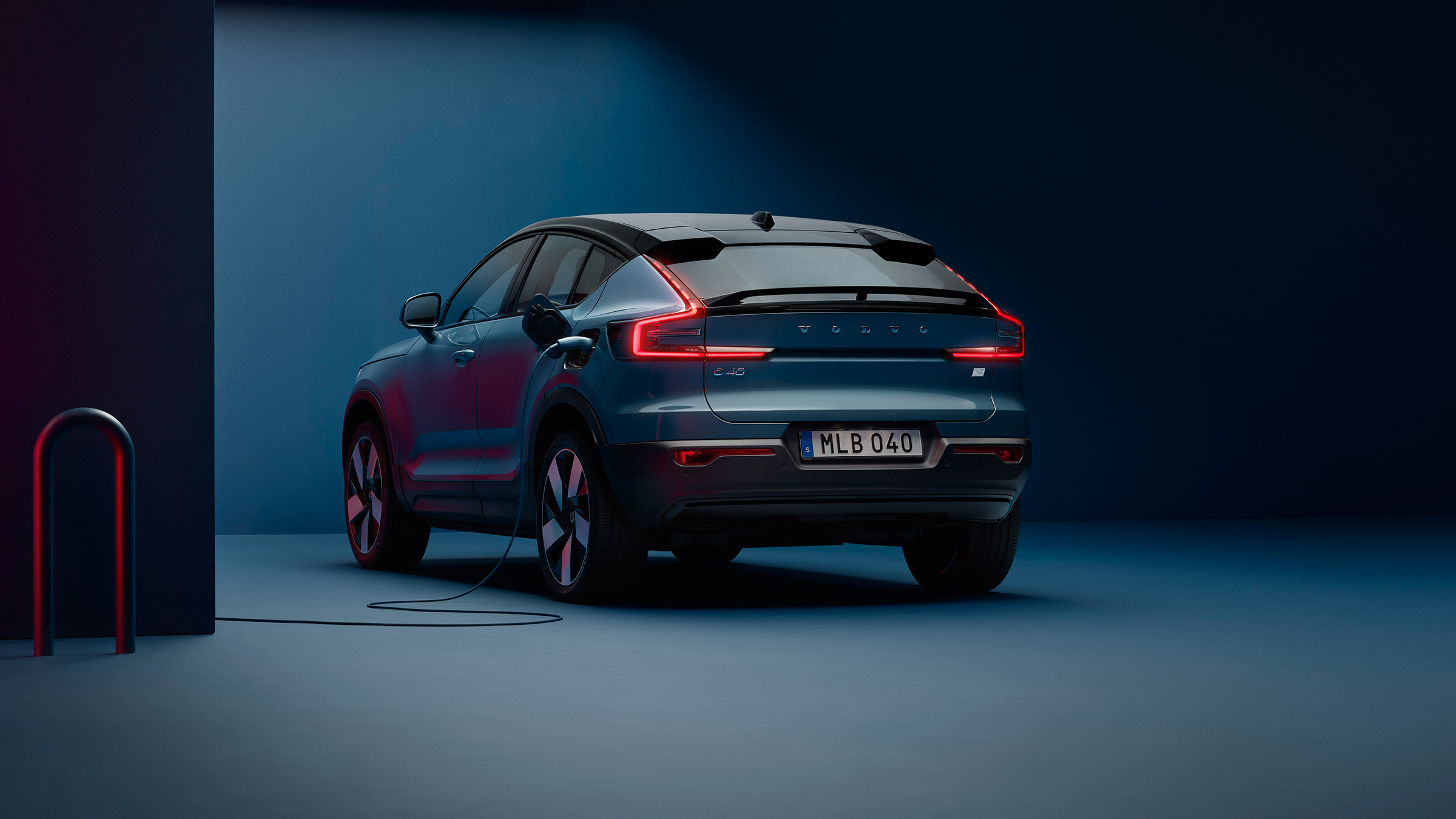 Volvo C40 Recharge rear quarter