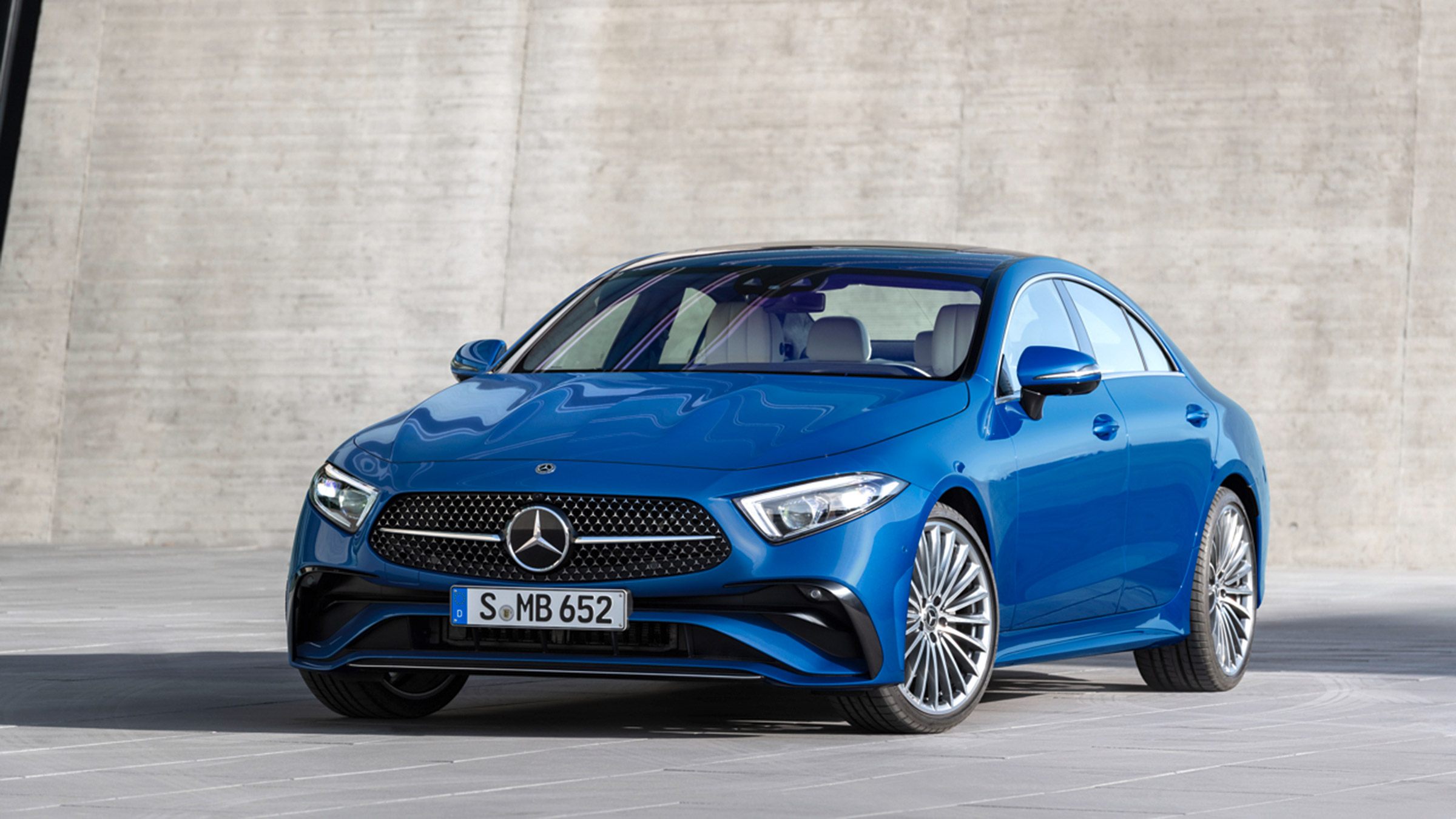 2021 Mercedes CLS53 – front