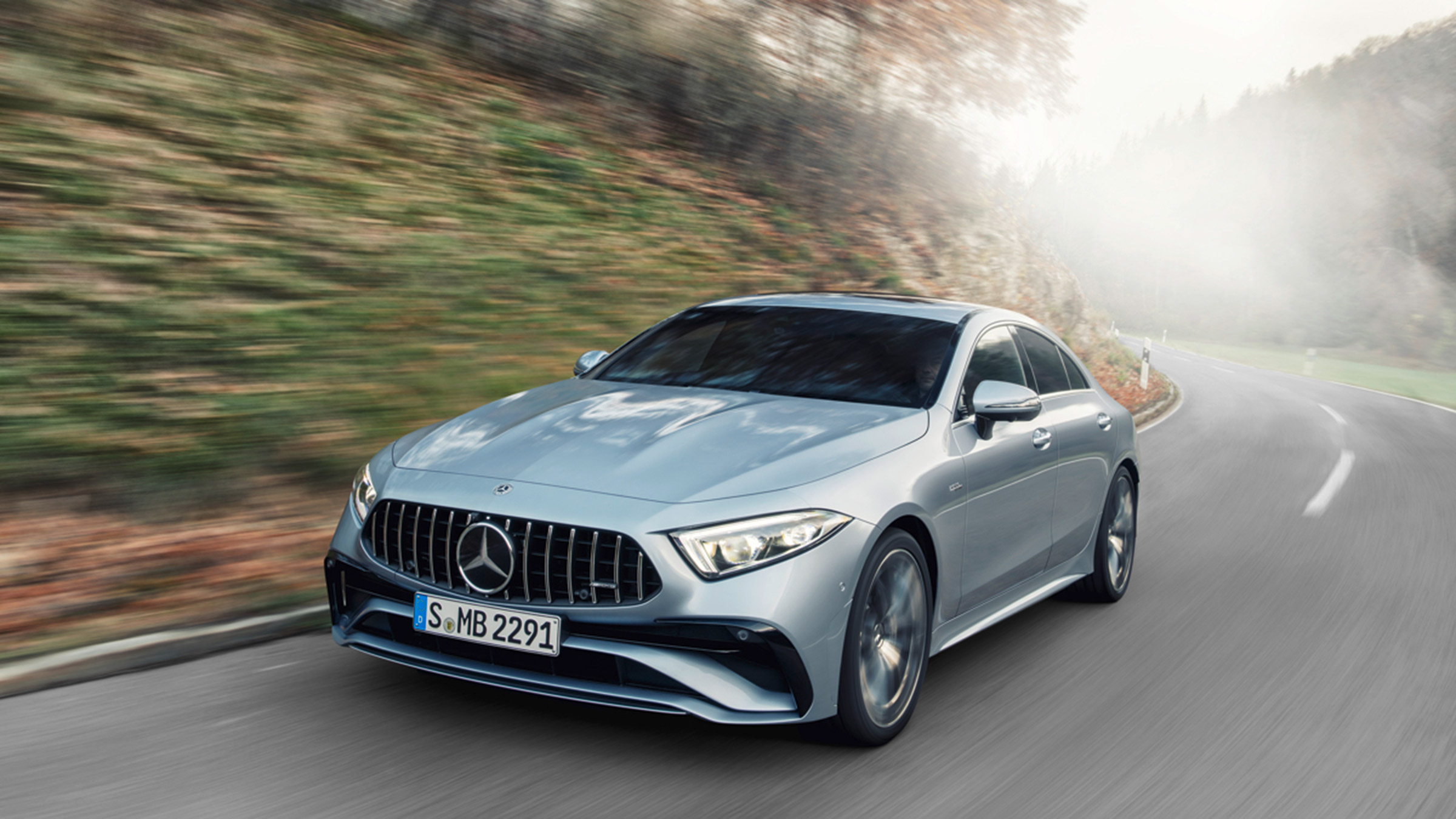 2021 Mercedes CLS53 – front tracking