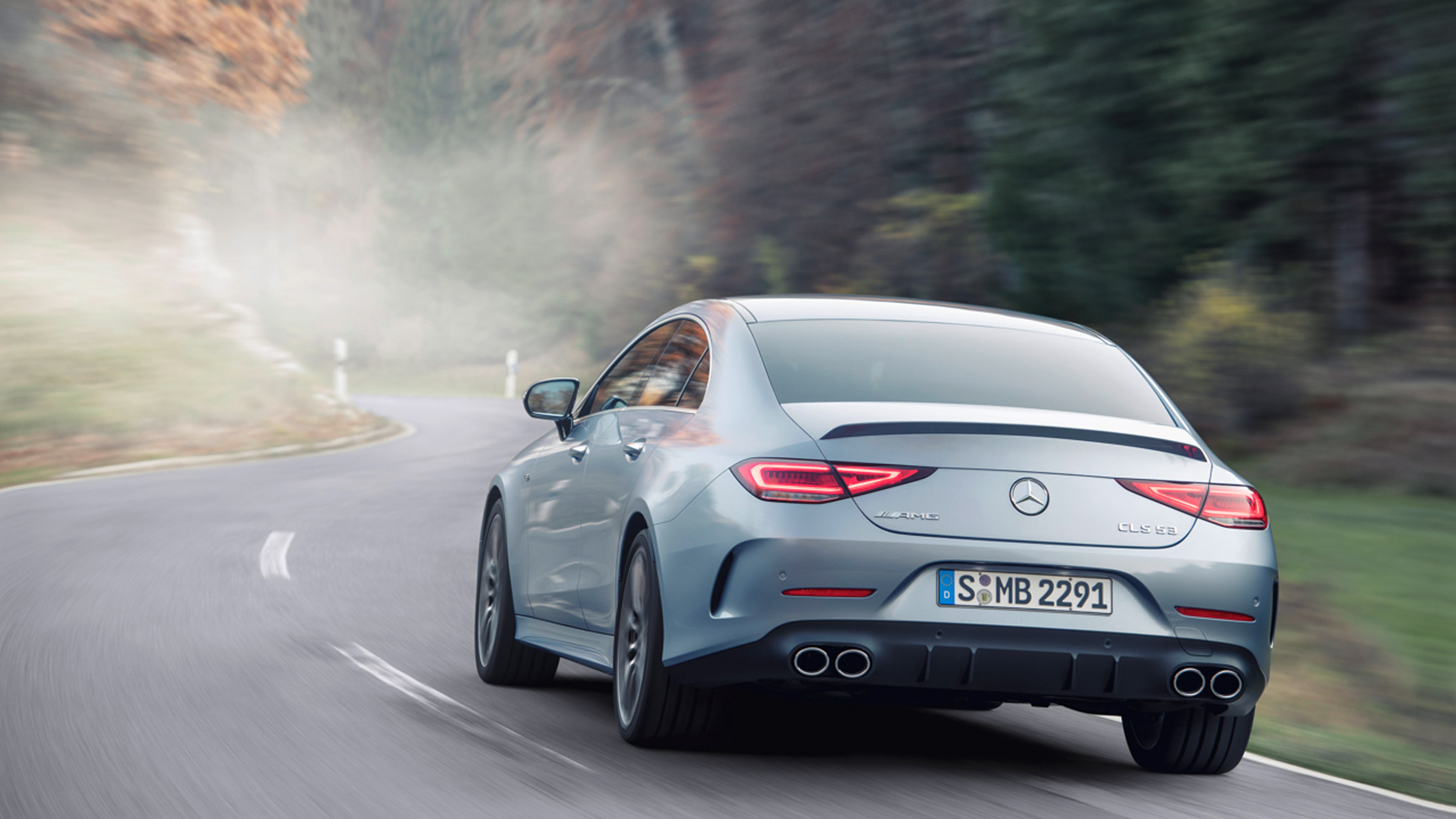 2021 Mercedes CLS53 – rear tracking