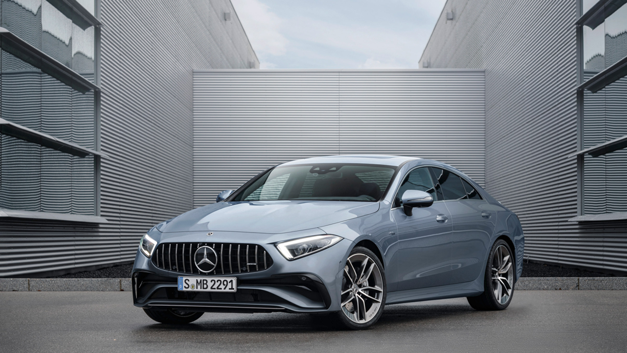 2021 Mercedes CLS53 – front quarter static