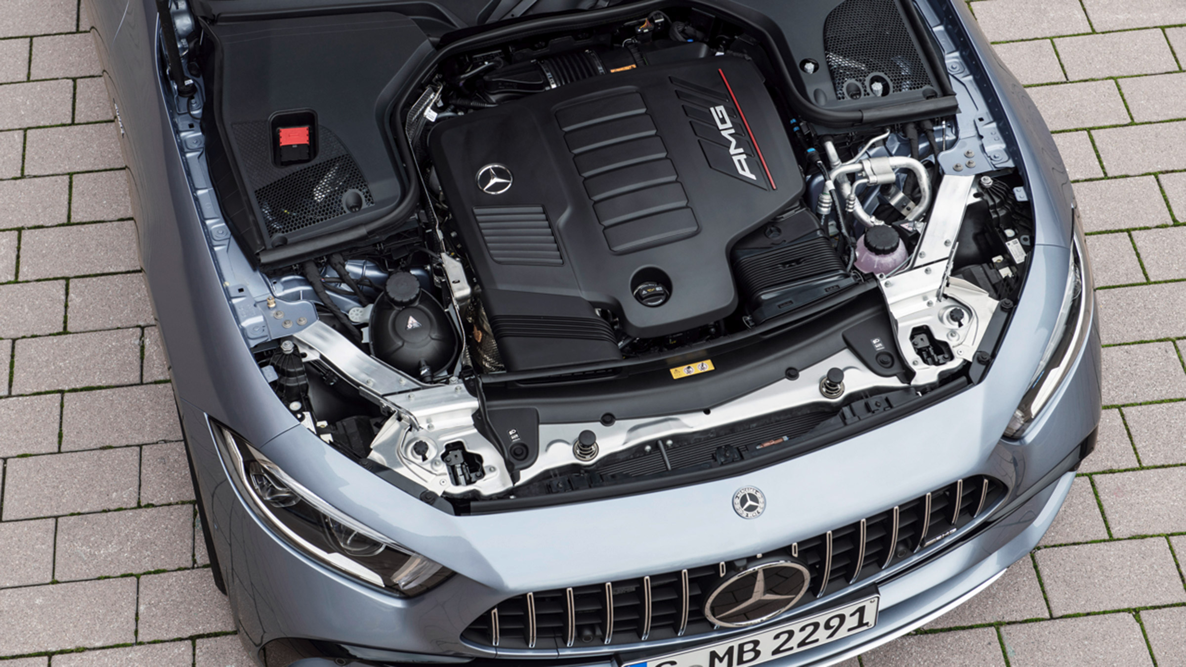2021 Mercedes CLS53 – engine bay