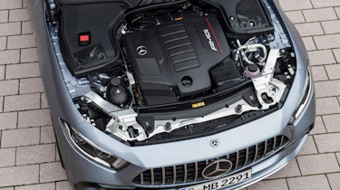 2021 Mercedes CLS53 – engine bay