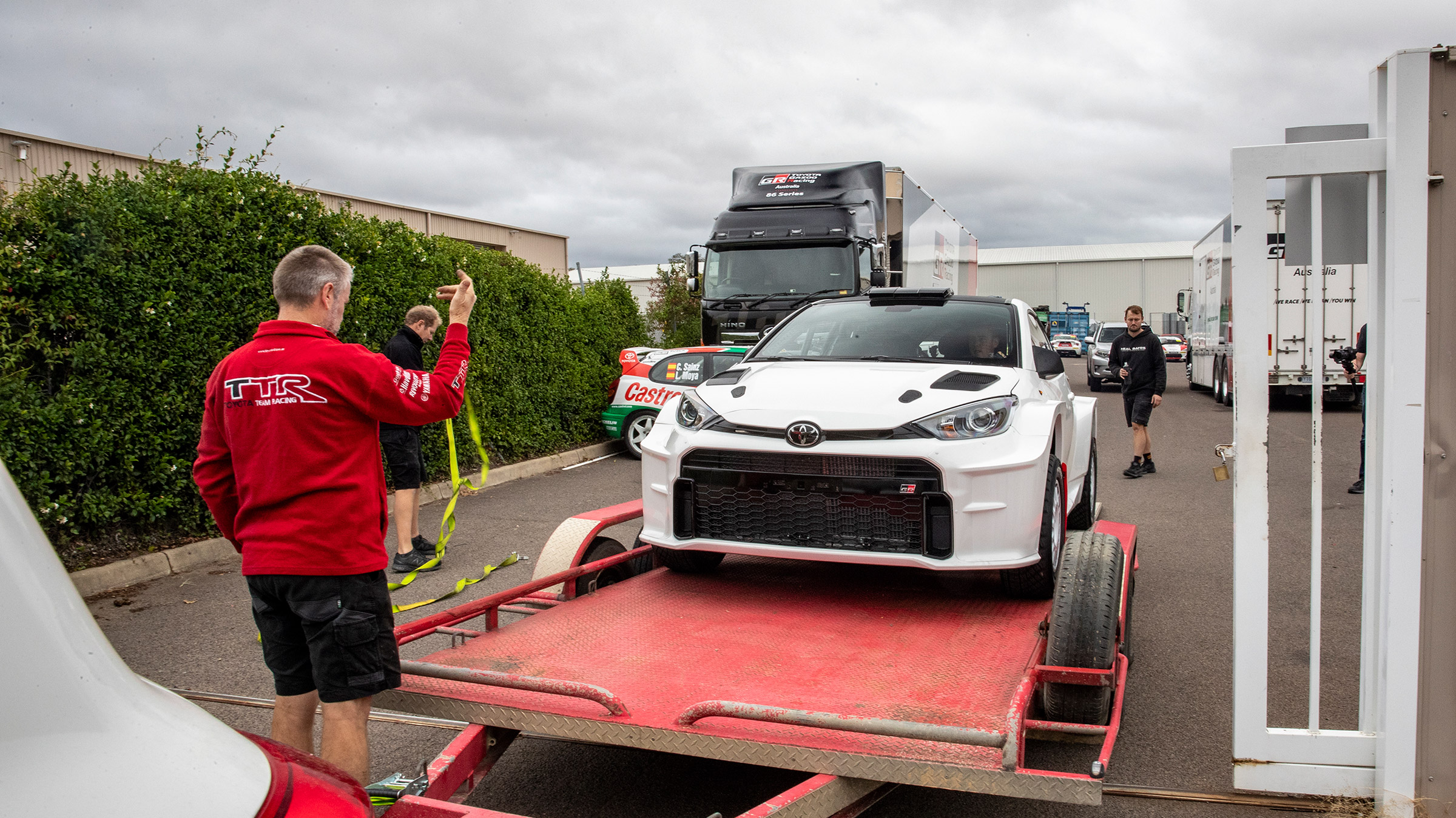Toyota GR Yaris AP4 - loading