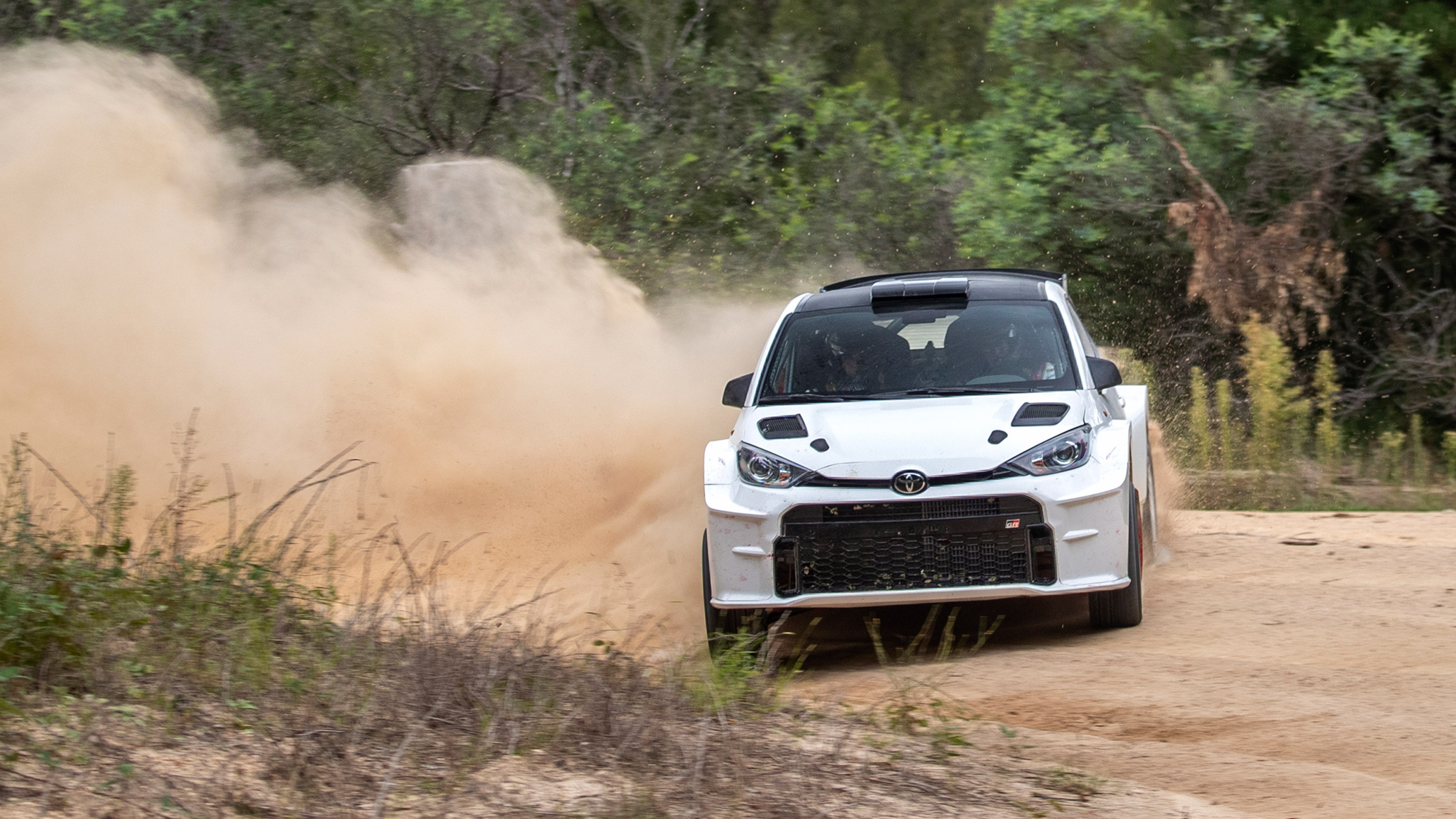 Toyota GR Yaris AP4 - cornering