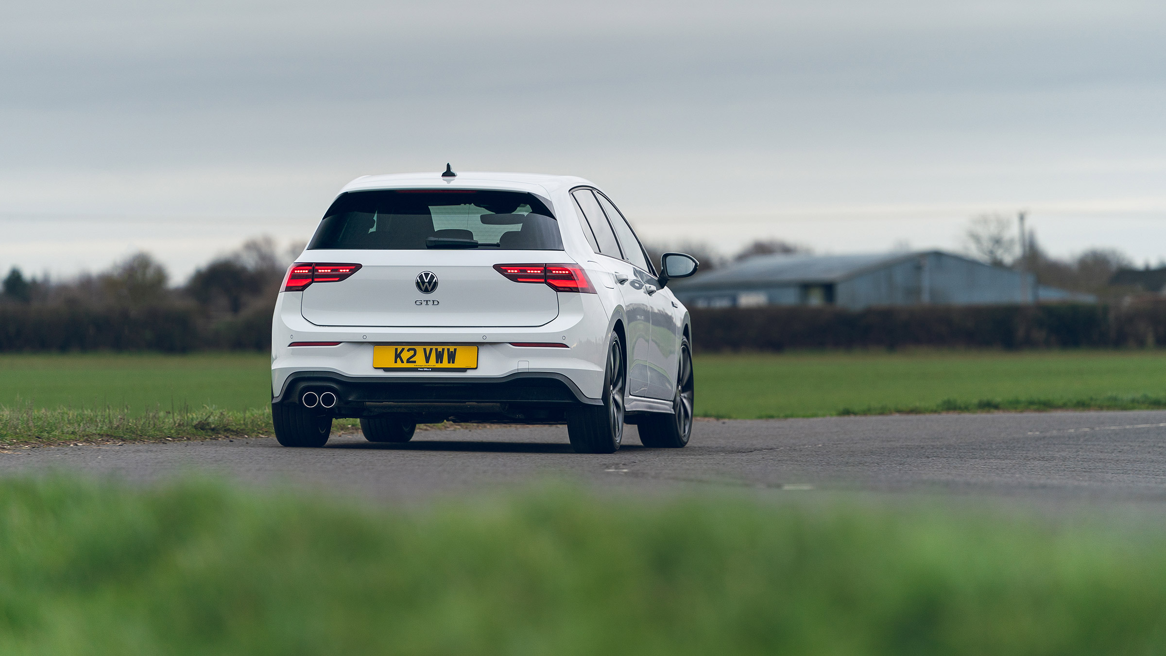 Volkswagen Golf GTD 2021 review - rear cornering