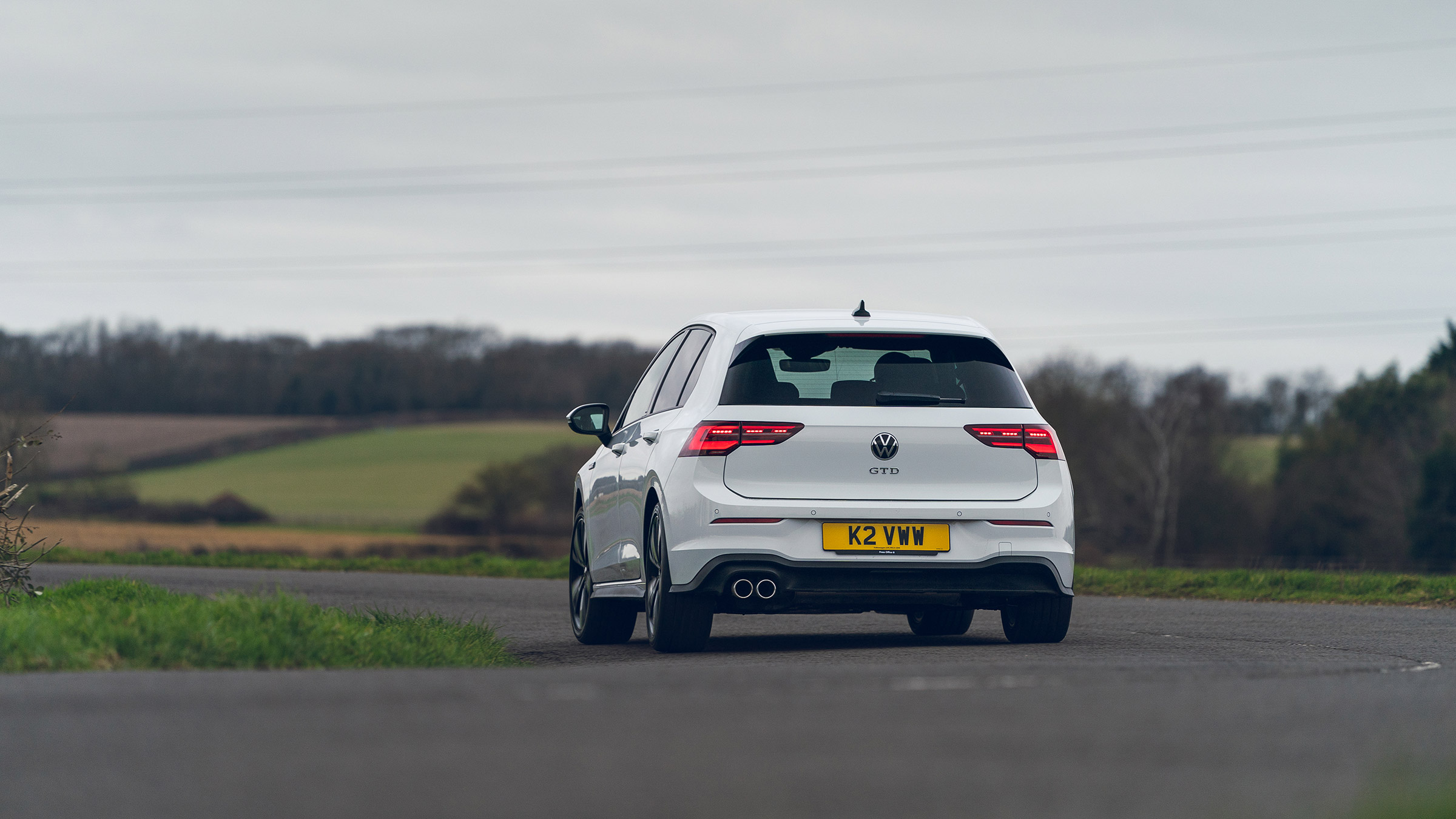 Volkswagen Golf GTD 2021 review - rear cornering 2