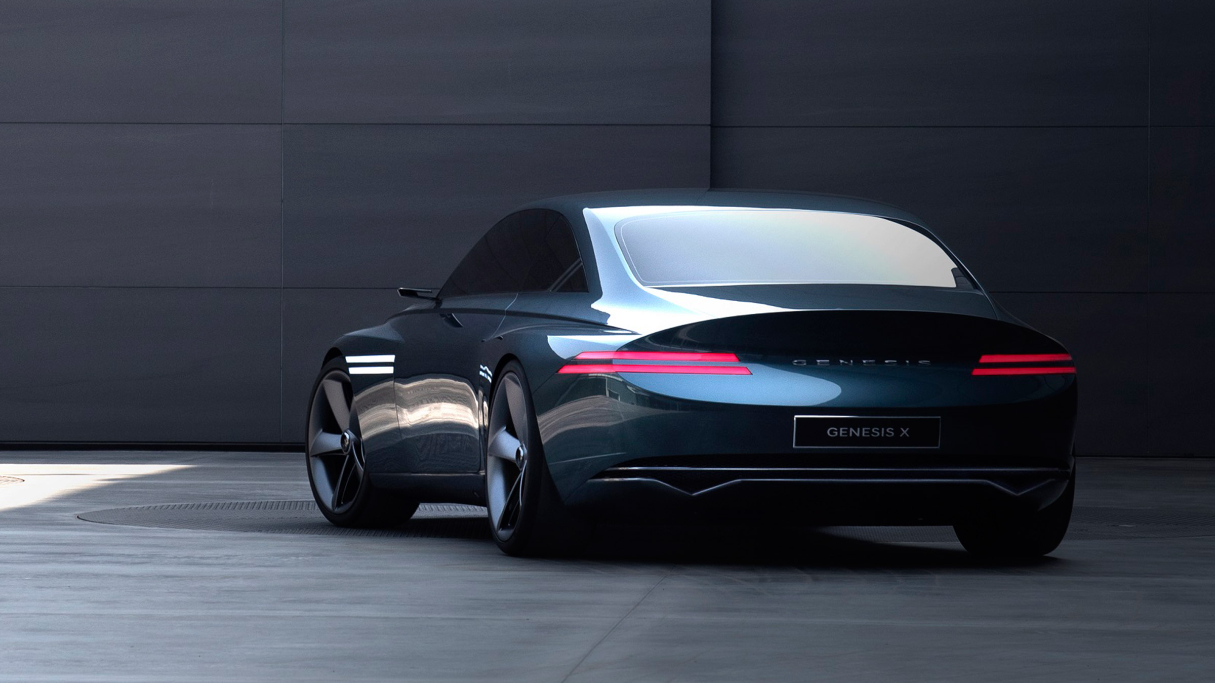 Genesis X Concept - rear quarter