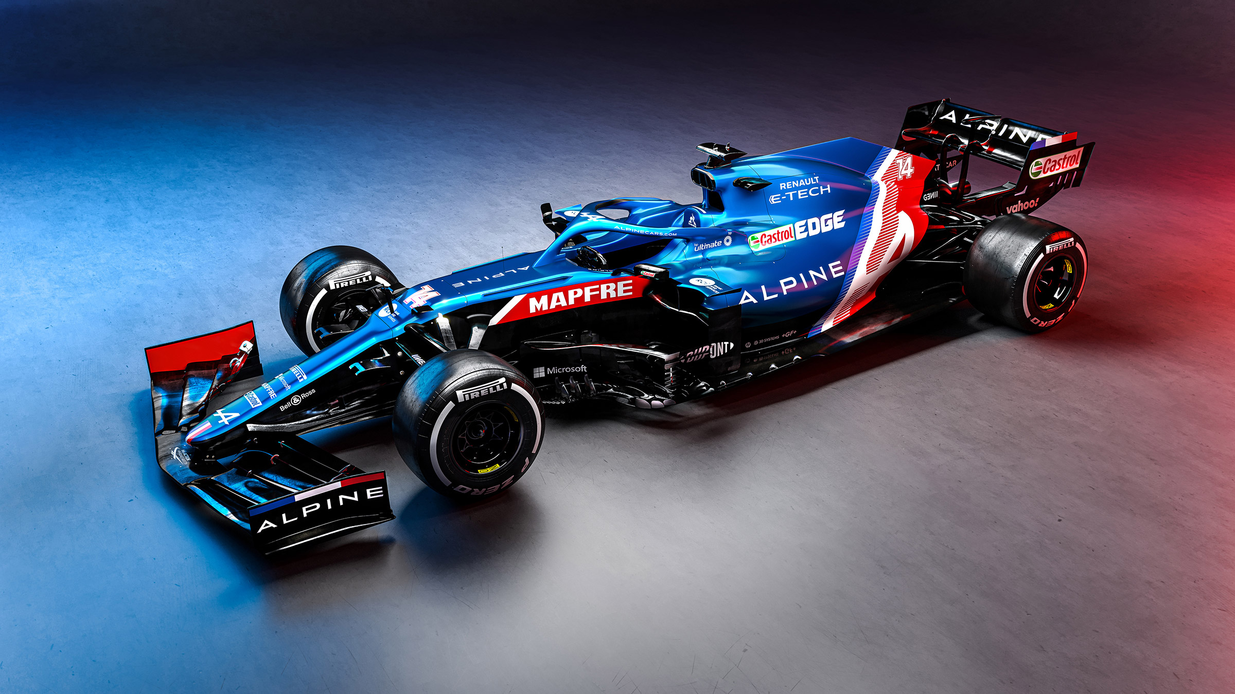 2021 Formula 1 racers – Alpine