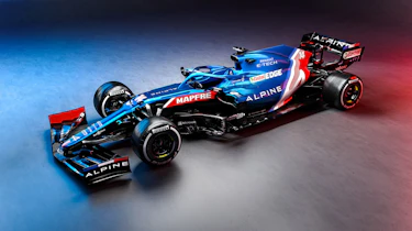 2021 Formula 1 racers – Alpine
