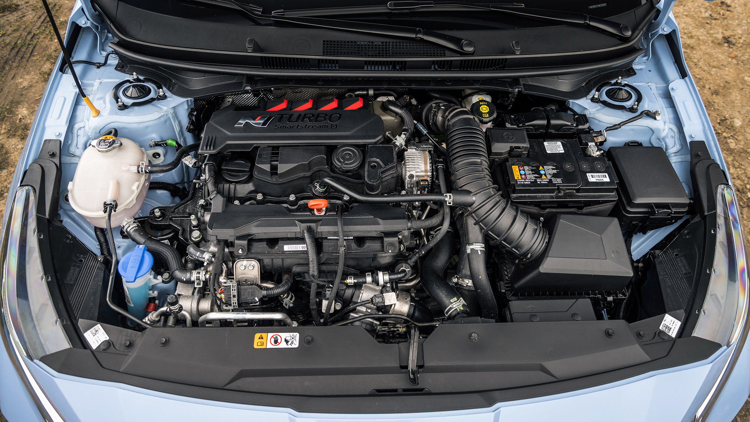 Hyundai i20 N - engine bay