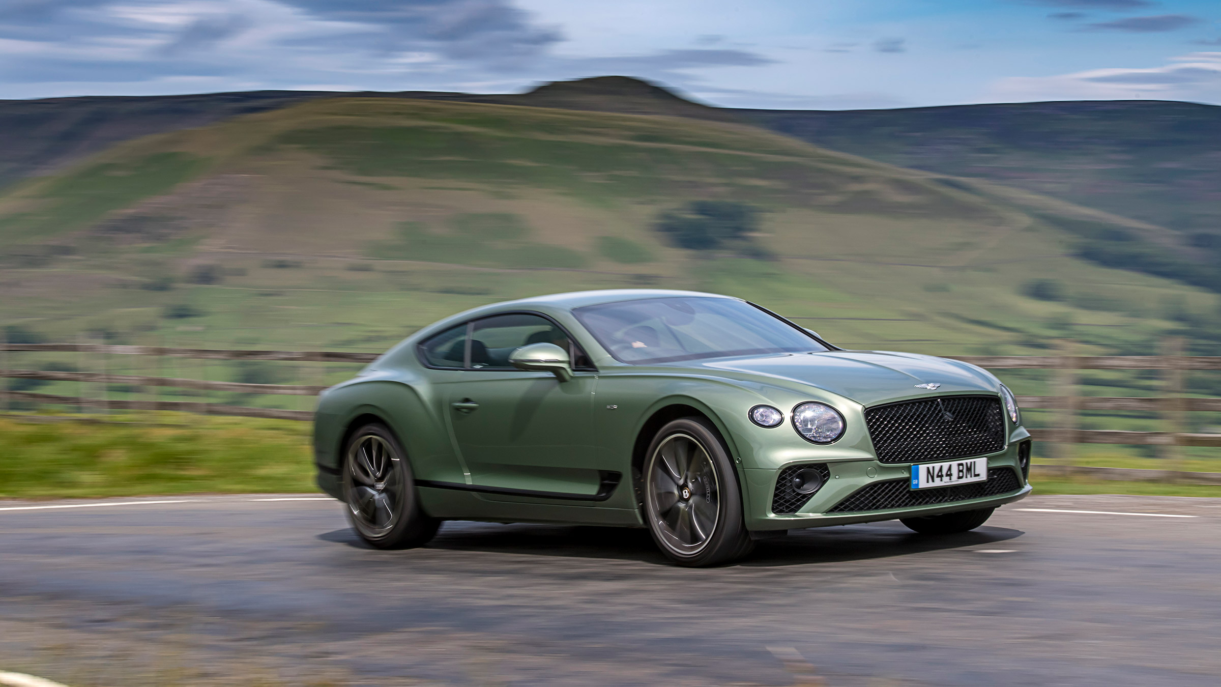 Bentley Continental GT review – green front