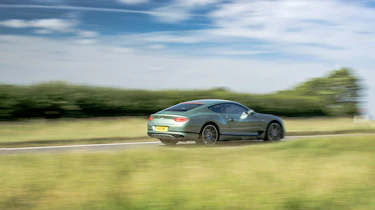 Bentley Continental GT review – green rear