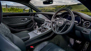 Bentley Continental GT review – green interior