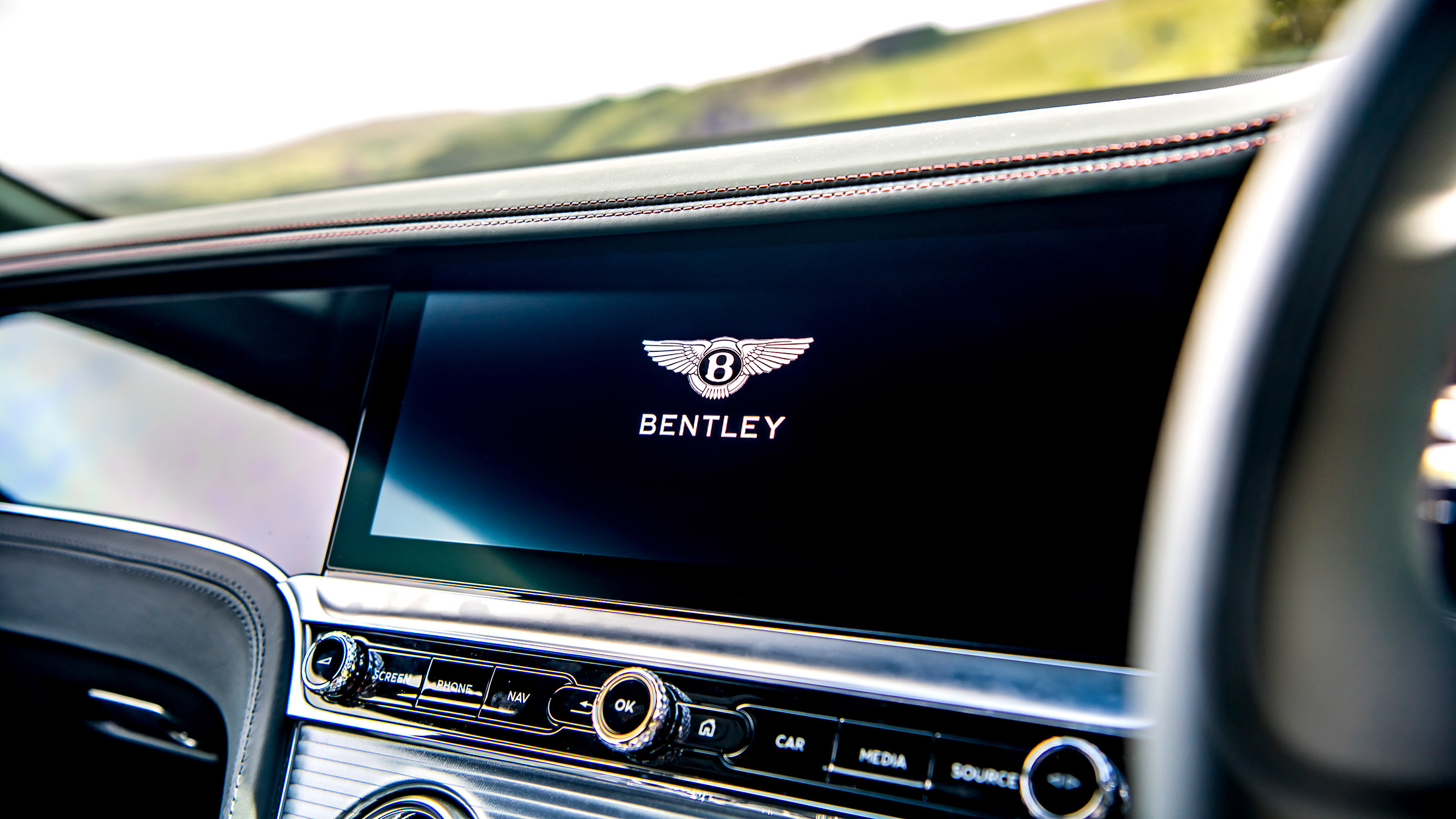 Bentley Continental GT review – green display