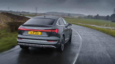 Audi e-tron S Sportback - rear tracking