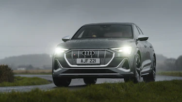 Audi e-tron S Sportback - front cornering