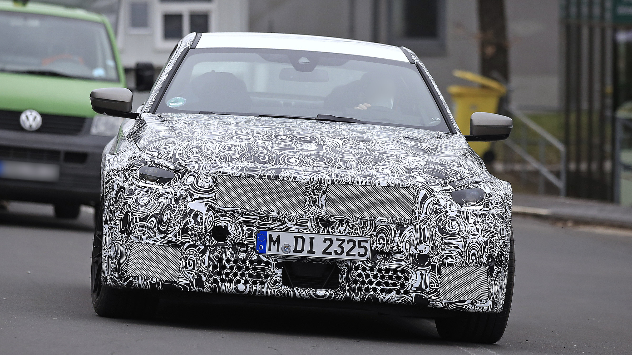 2022 BMW M2 spied road front