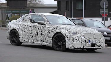 2022 BMW M2 spied road side 2