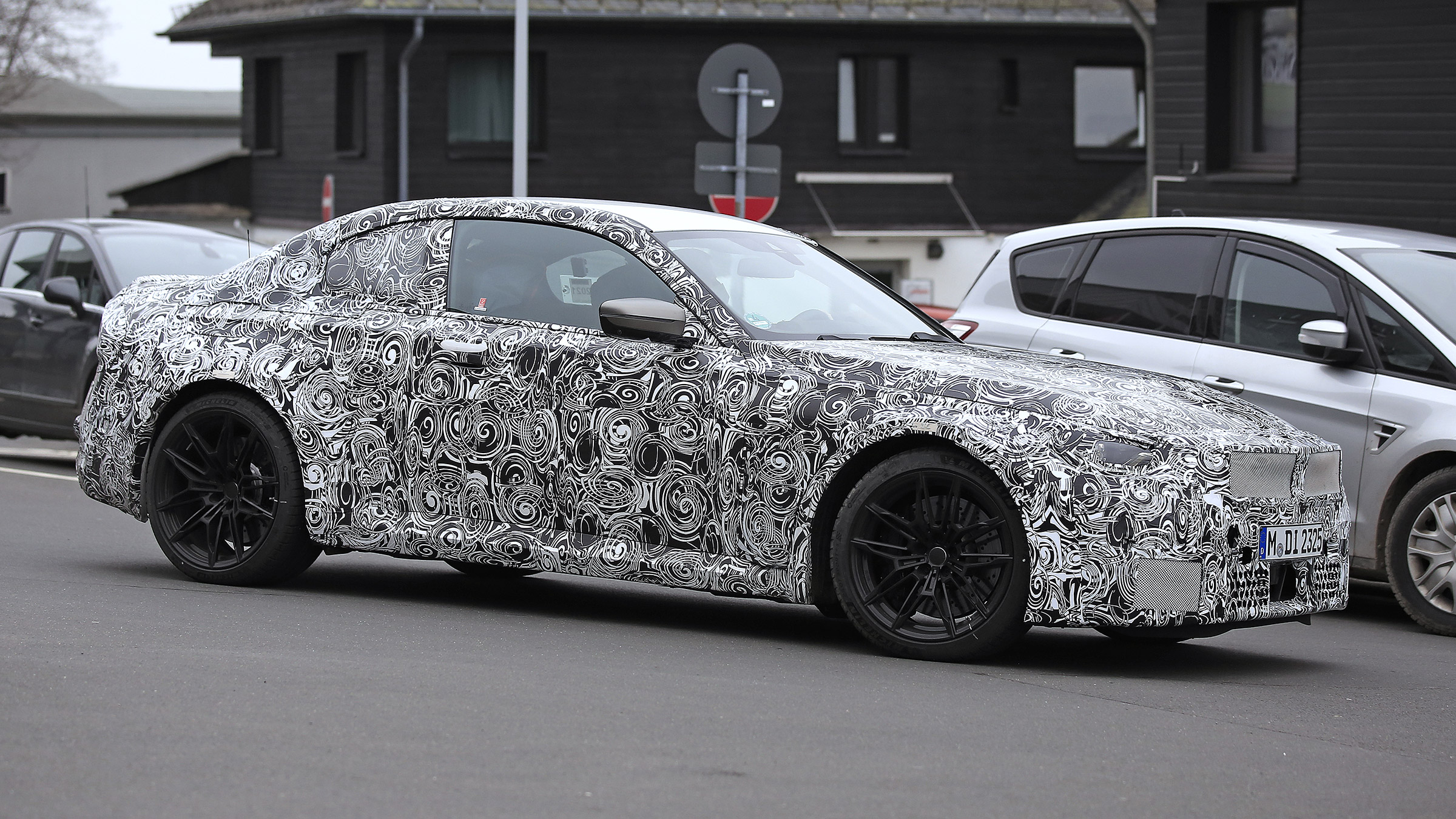2022 BMW M2 spied road side