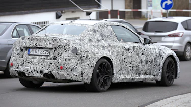 2022 BMW M2 spied road rear