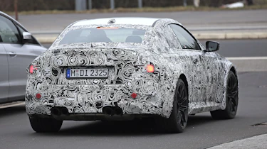 2022 BMW M2 spied road rear