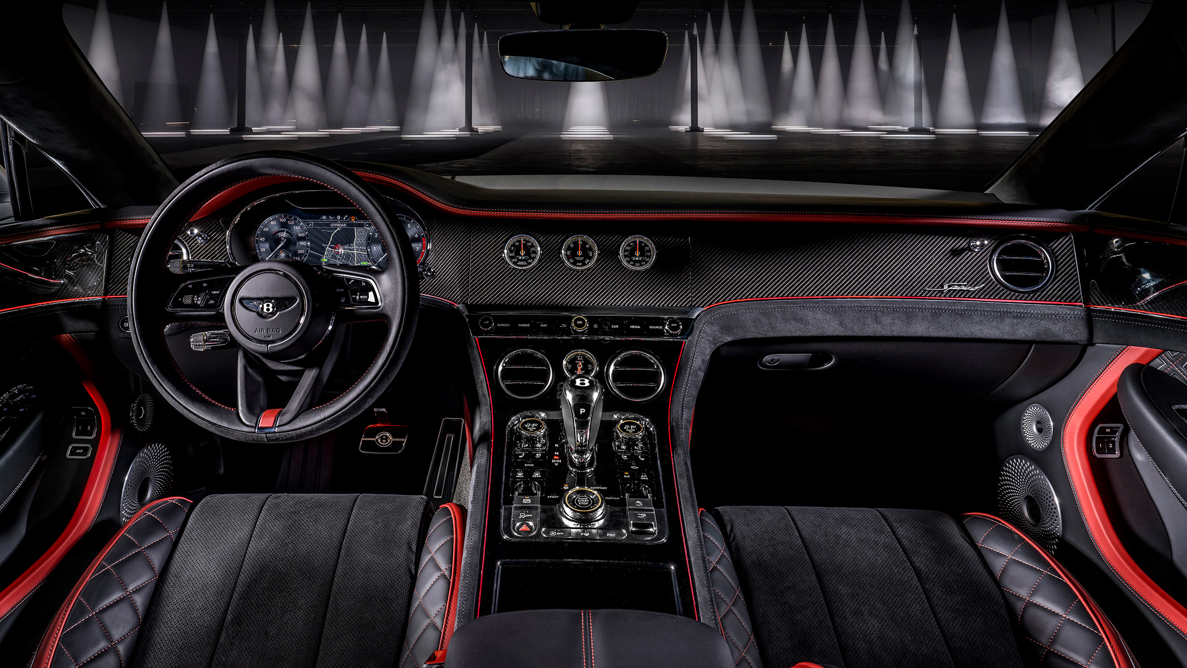2021 Bentley Continental GT Speed - static interior