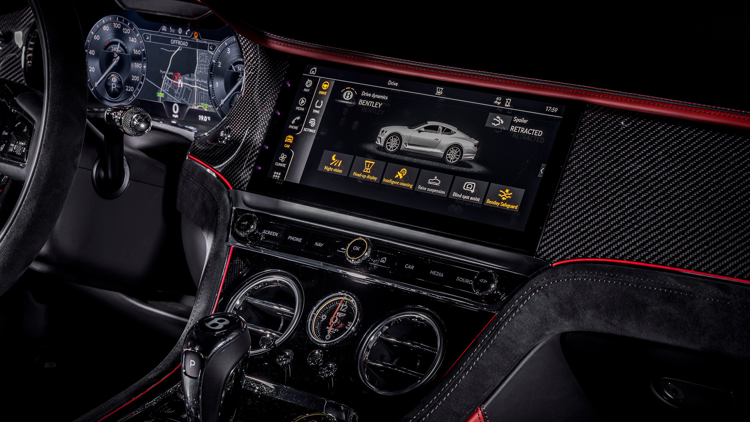 2021 Bentley Continental GT Speed - static dash