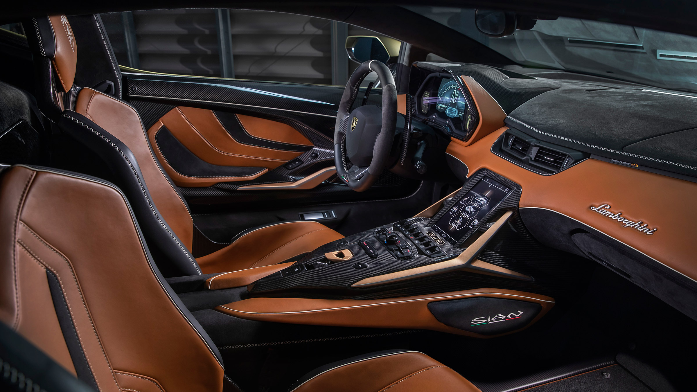 Lamborghini Sian - dash