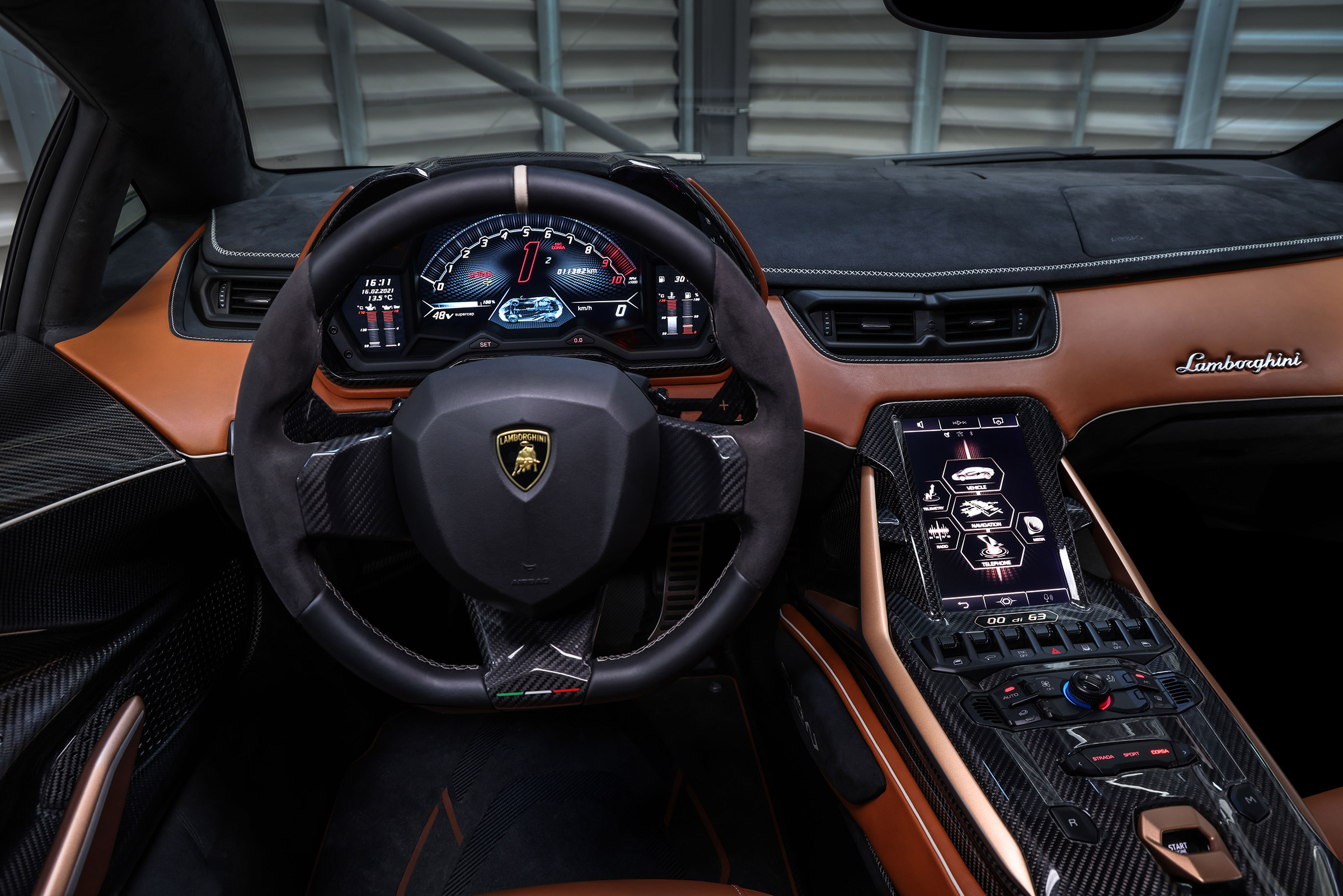 Lamborghini Sian - interior