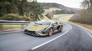 Lamborghini Sian - tracking