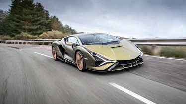 Lamborghini Sian - tracking 2