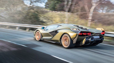 Lamborghini Sian - rear quarter