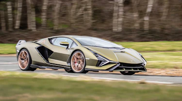 Lamborghini Sian - front cornering