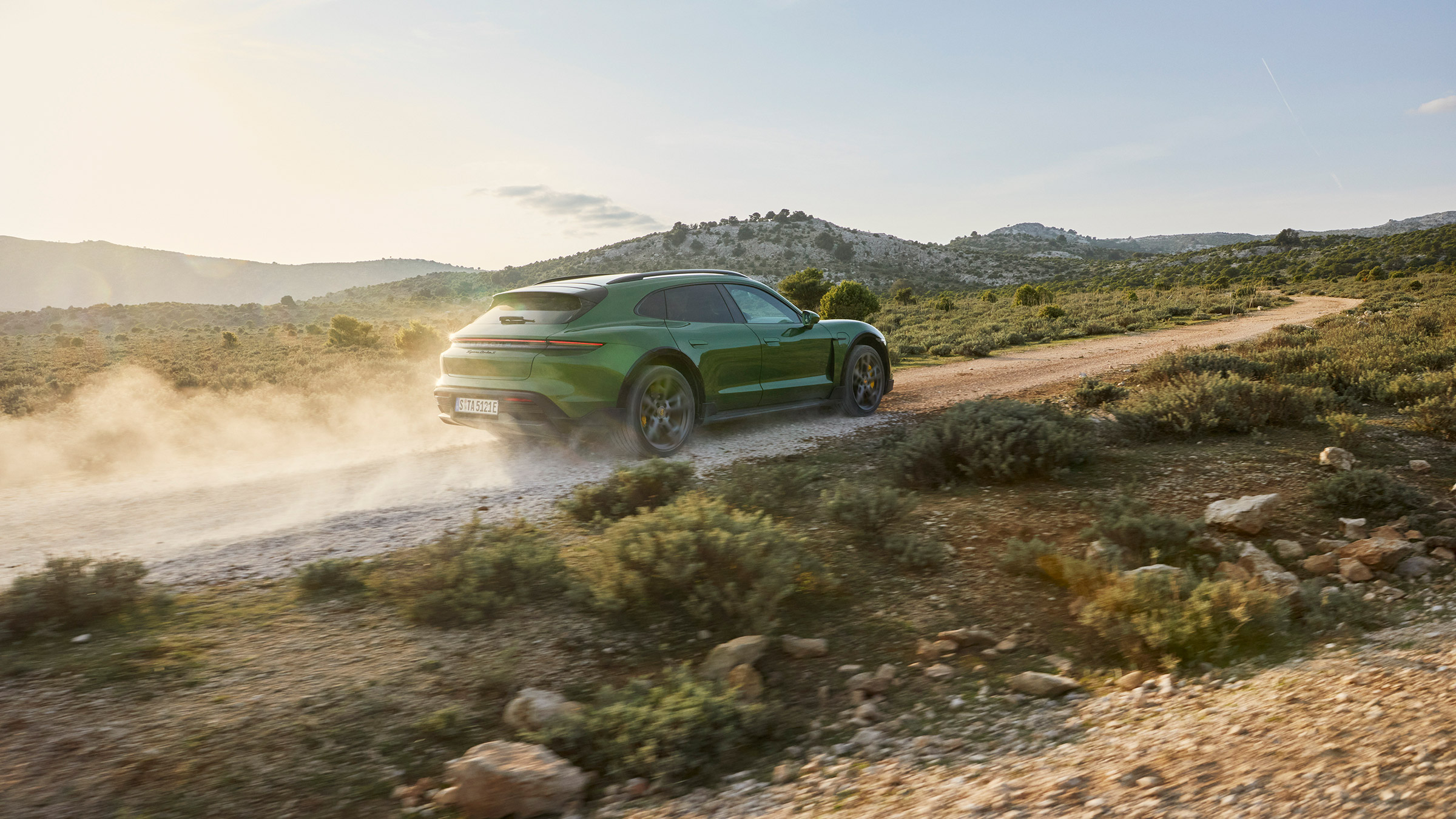 Porsche Taycan Cross Turismo - Turbo S rear
