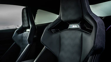 BMW M4 Competition 2021 review – seats