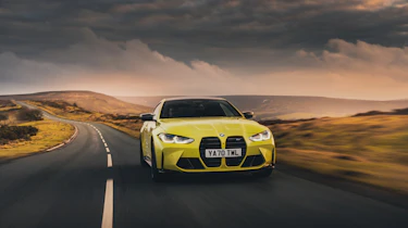 BMW M4 Competition 2021 review – tracking front