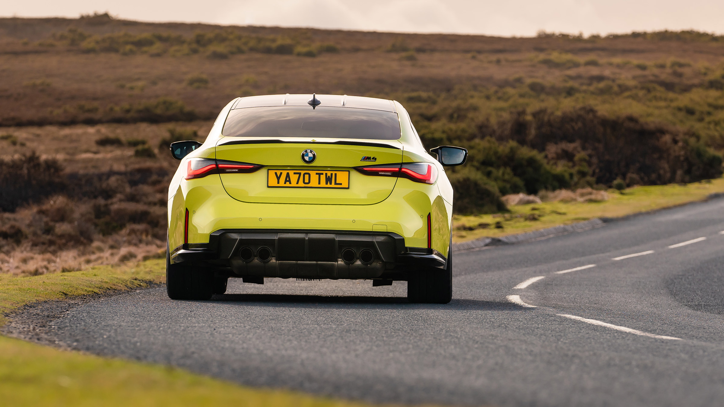 BMW M4 Competition 2021 review – rear