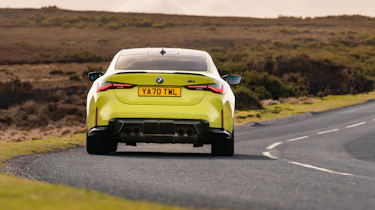 BMW M4 Competition 2021 review – rear