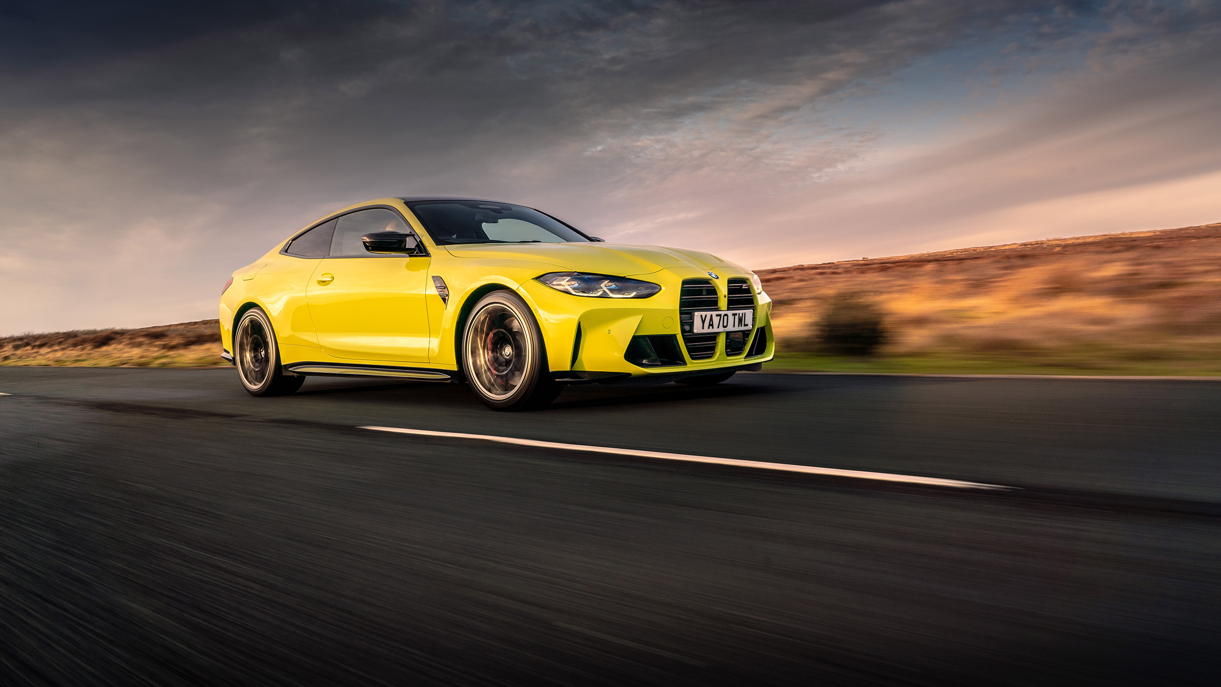 BMW M4 Competition 2021 review – front tracking